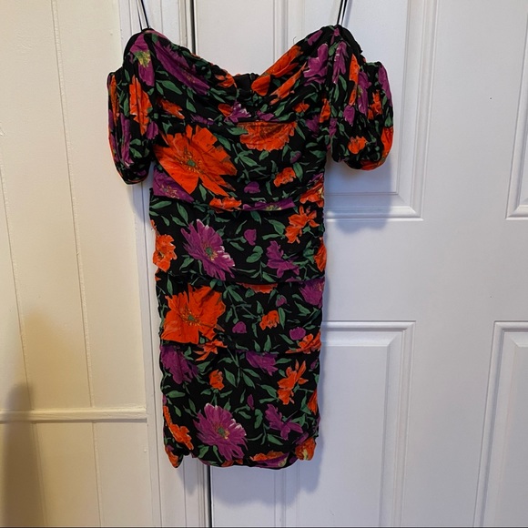 Zara Floral Print Dress - Picture 10 of 11